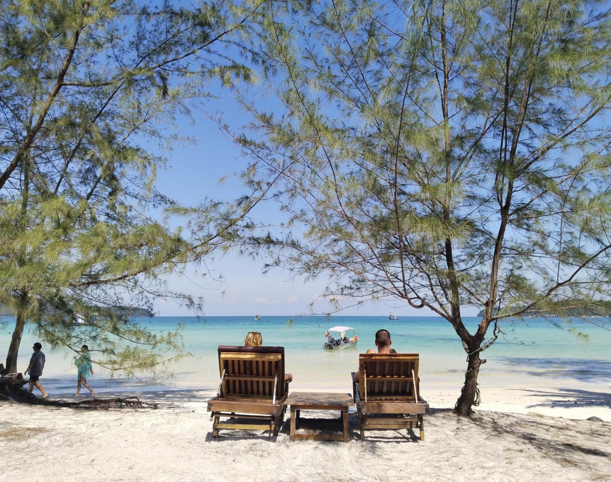 Green Blue Beach Hostel ロンサレム島 エクステリア 写真