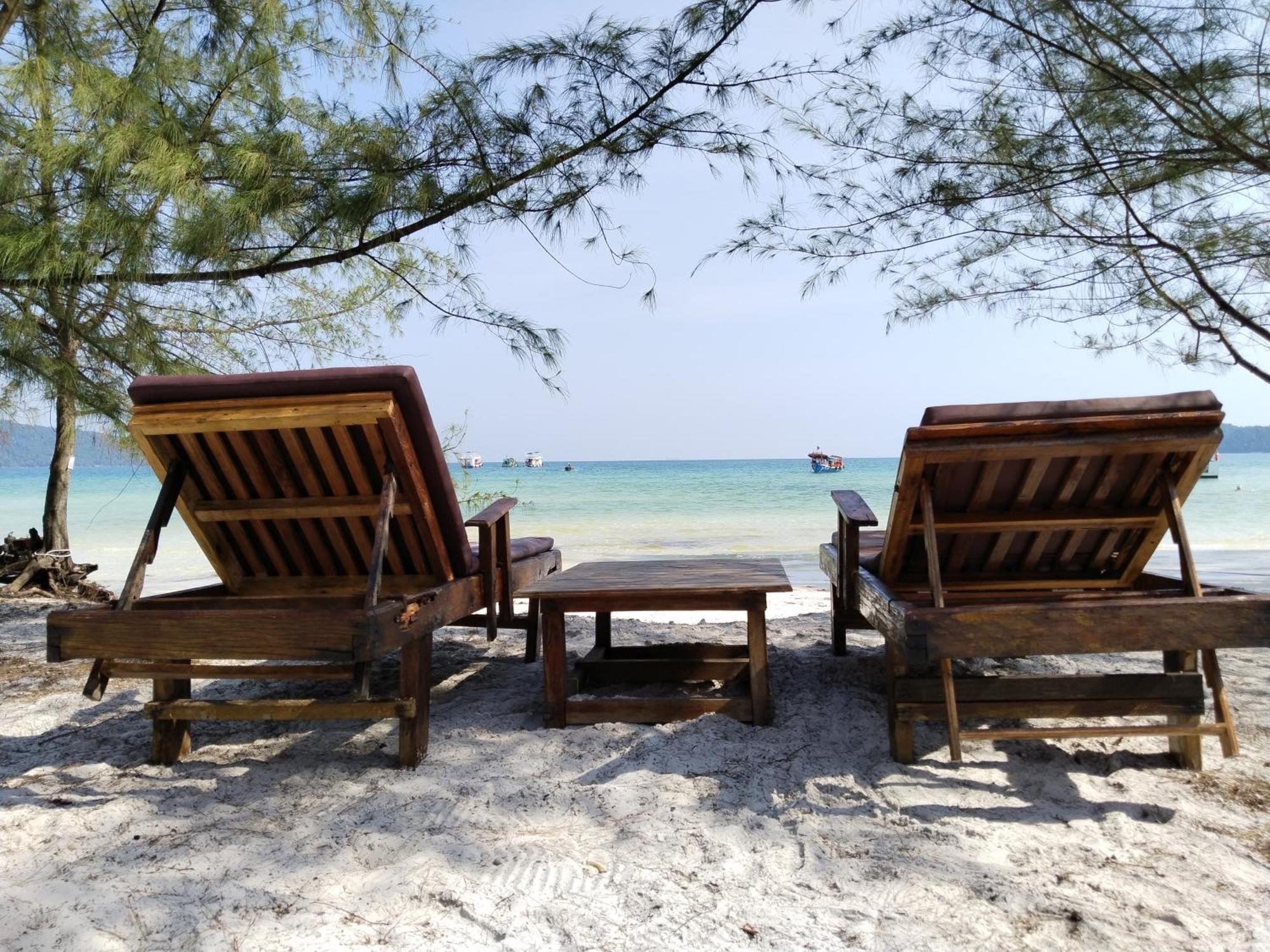 Green Blue Beach Hostel ロンサレム島 エクステリア 写真